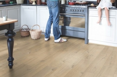 Sàn gỗ Quickstep chống trầy xước hiệu quả với công nghệ Scratch Guard